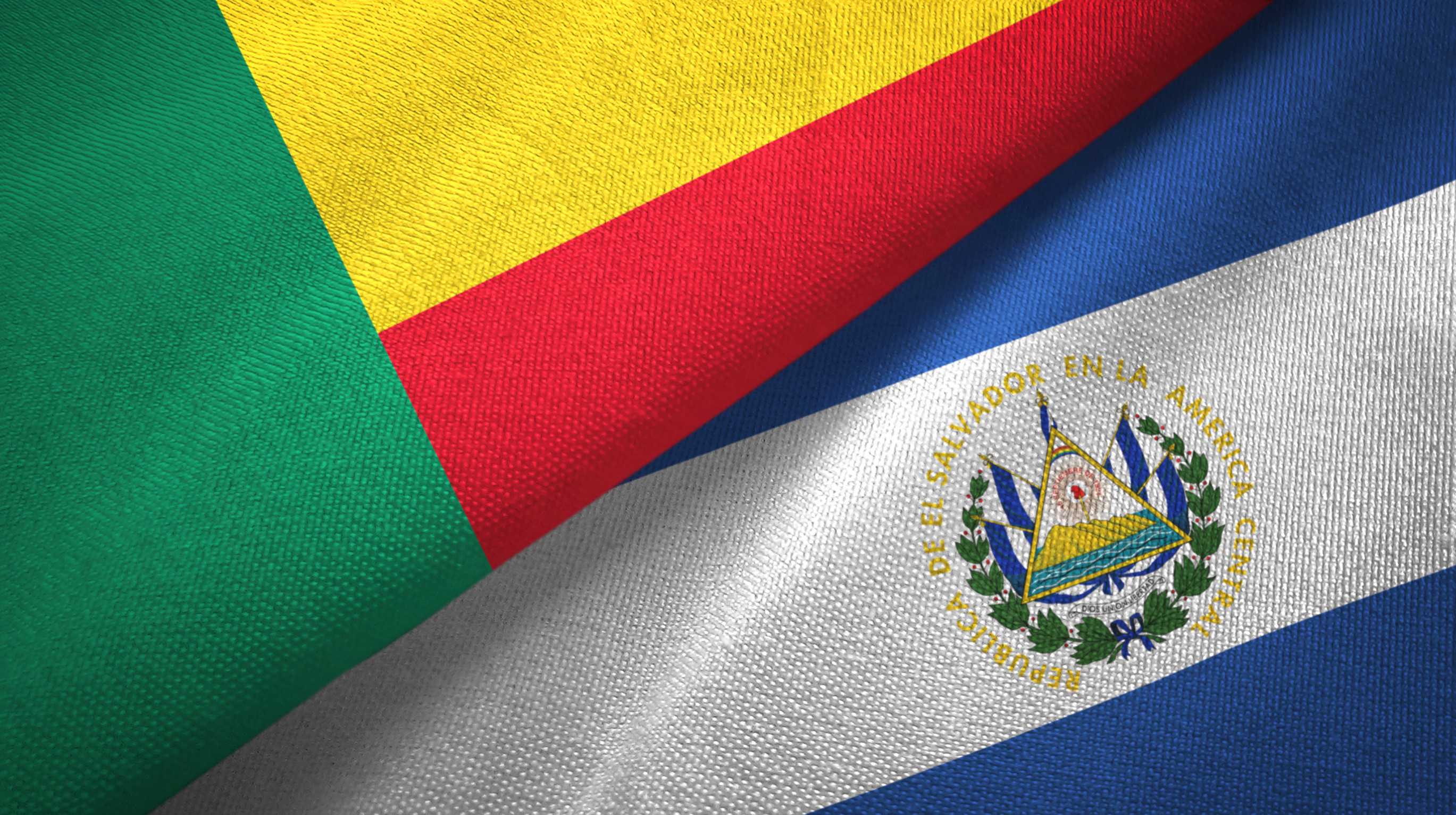 Benin And El Salvador Flag