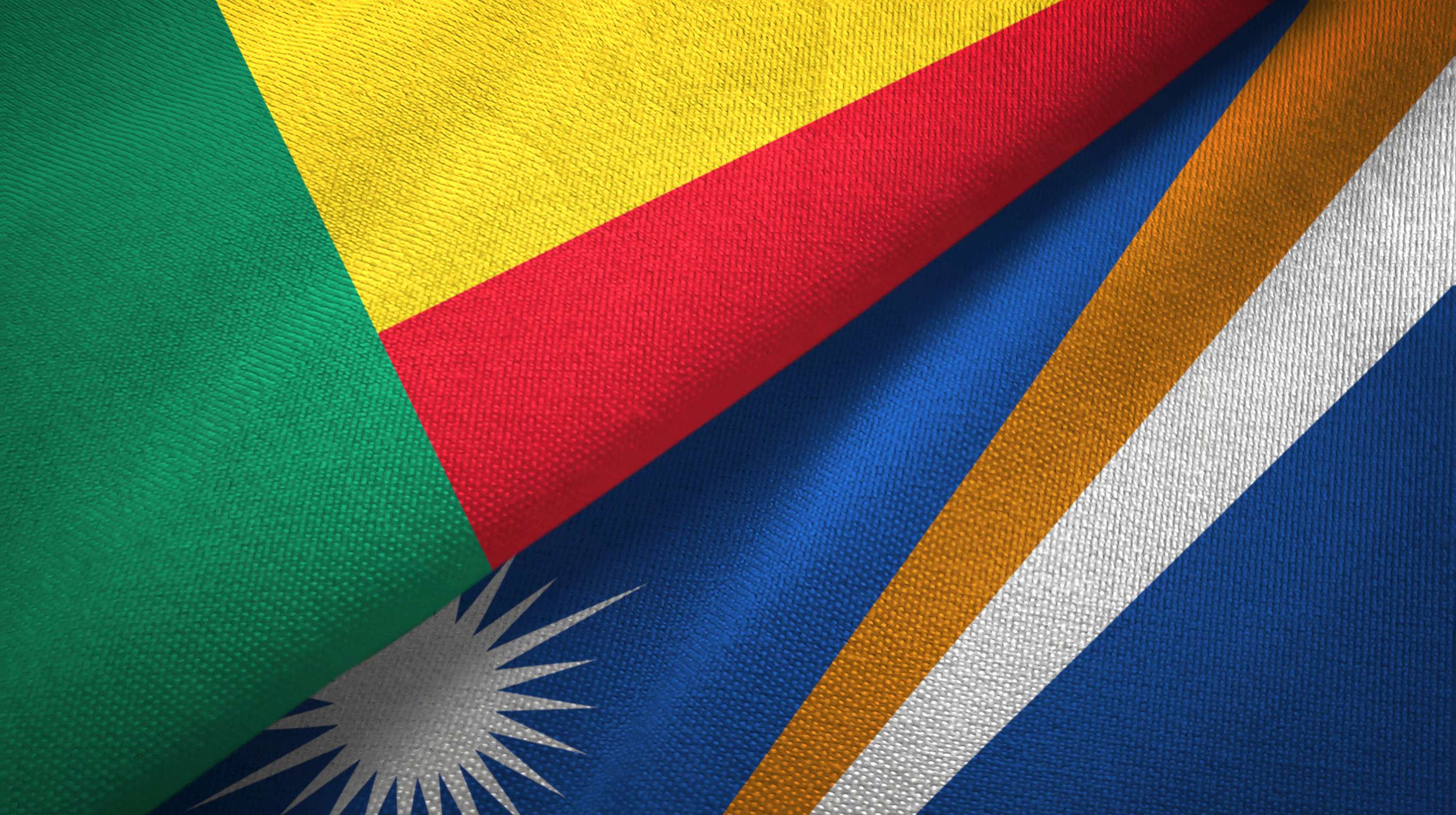 Benin And Marshall Islands Flag