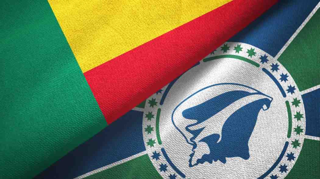 Benin And Martinique Flags