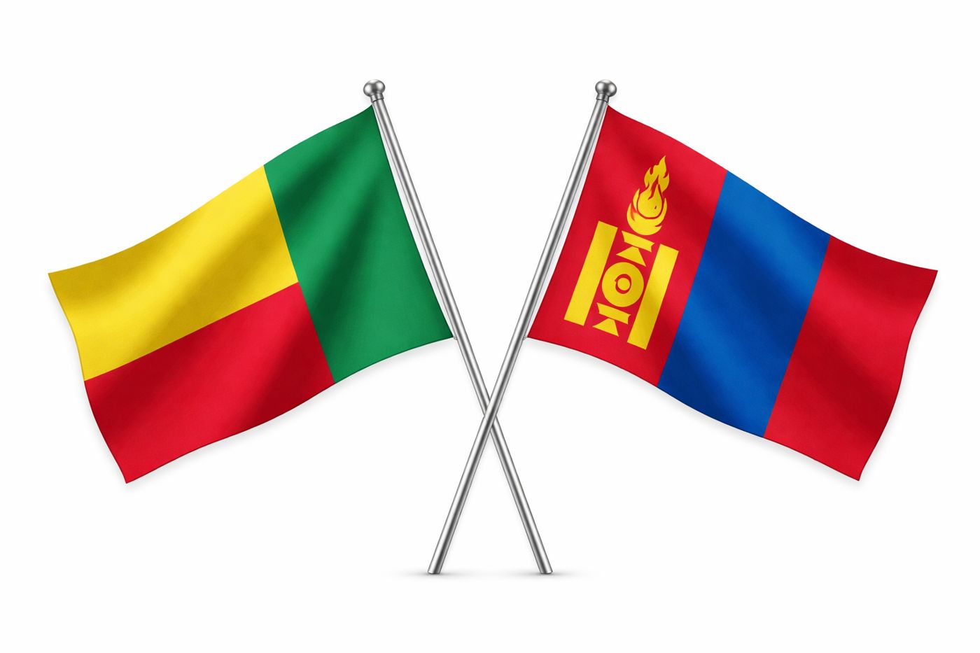 Mongolia flags