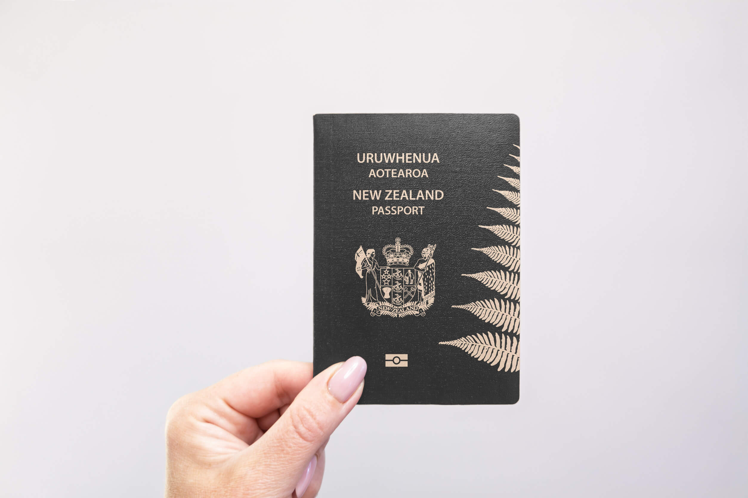 Close Up Of A New Zealand Passport