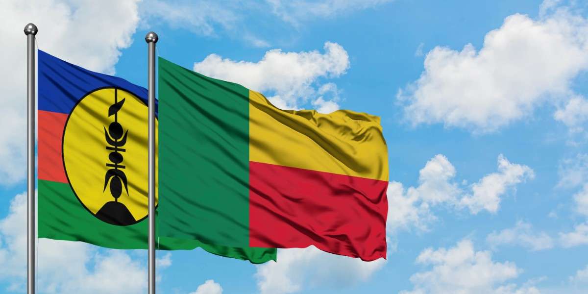 New Caledonia And Benin Flag