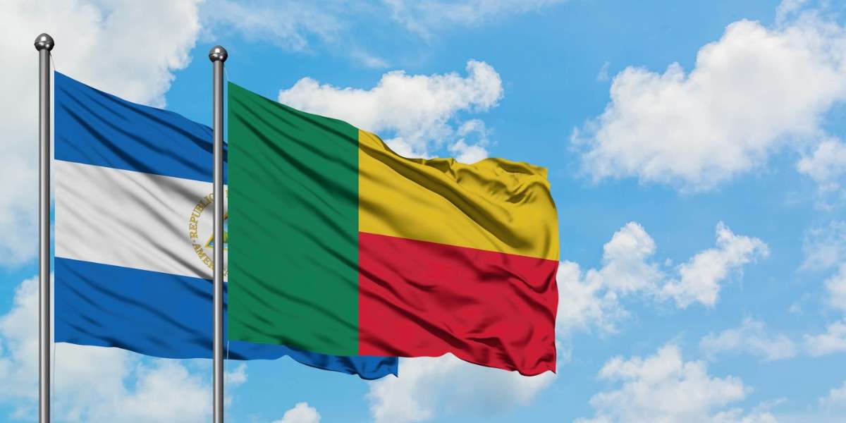 Nicaragua And Benin Flag